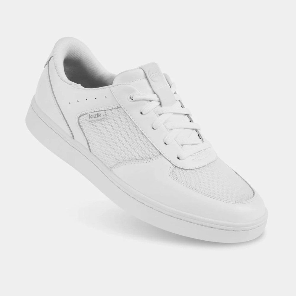 KIZIK Oslo Step In Sneakers Optic White Size 9 NWOB